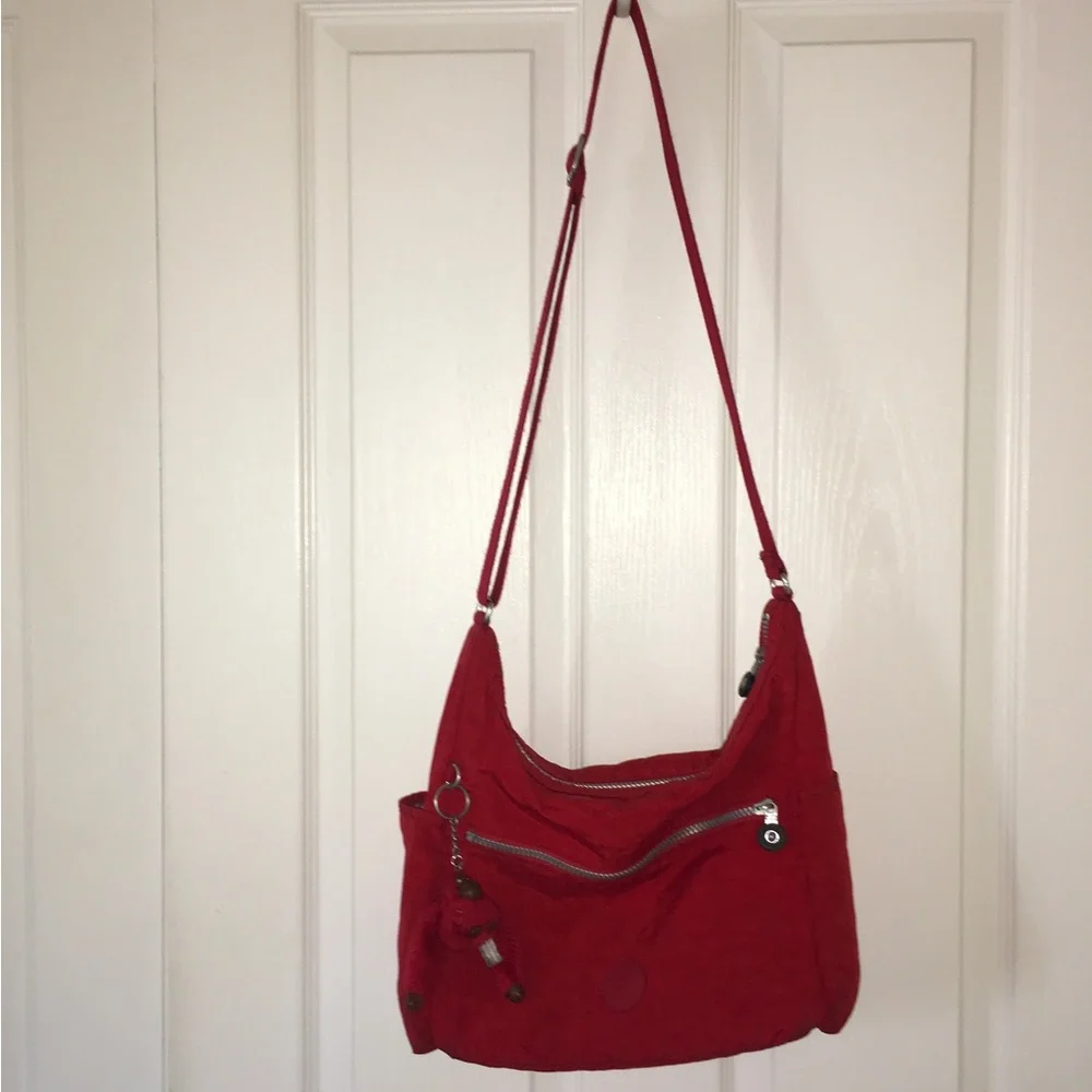 Kipling shoulder bag red